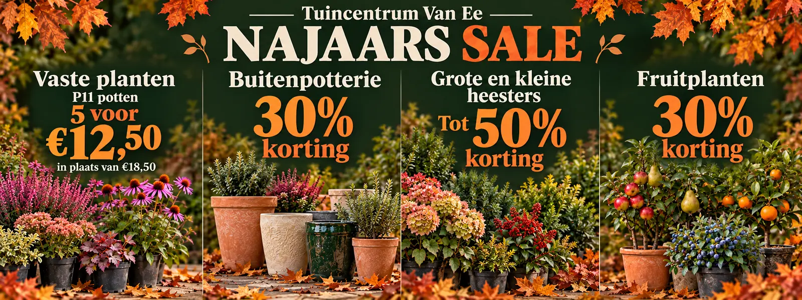 De najaar sale is begonnen!