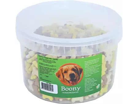 Hondenkoek puppy botjes emmer 100 - afbeelding 1