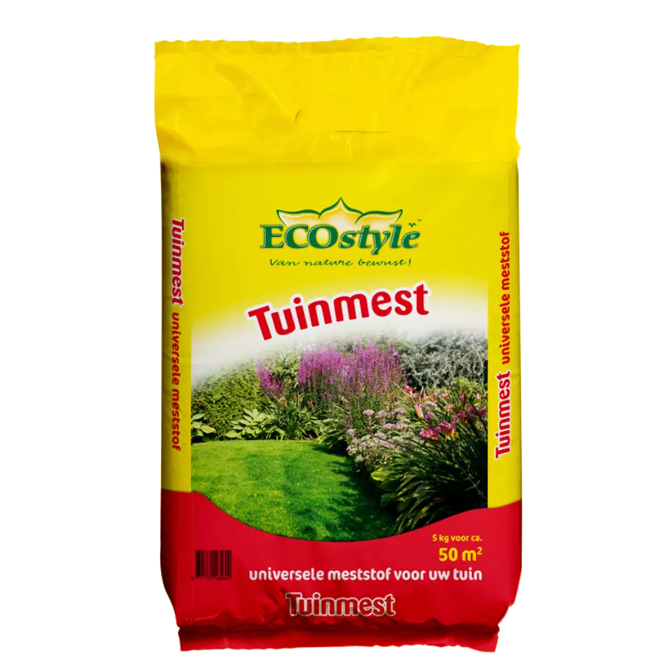 Tuinmest 5 Kg Tuincentrum Van Ee Groot Assortiment Aan Groen